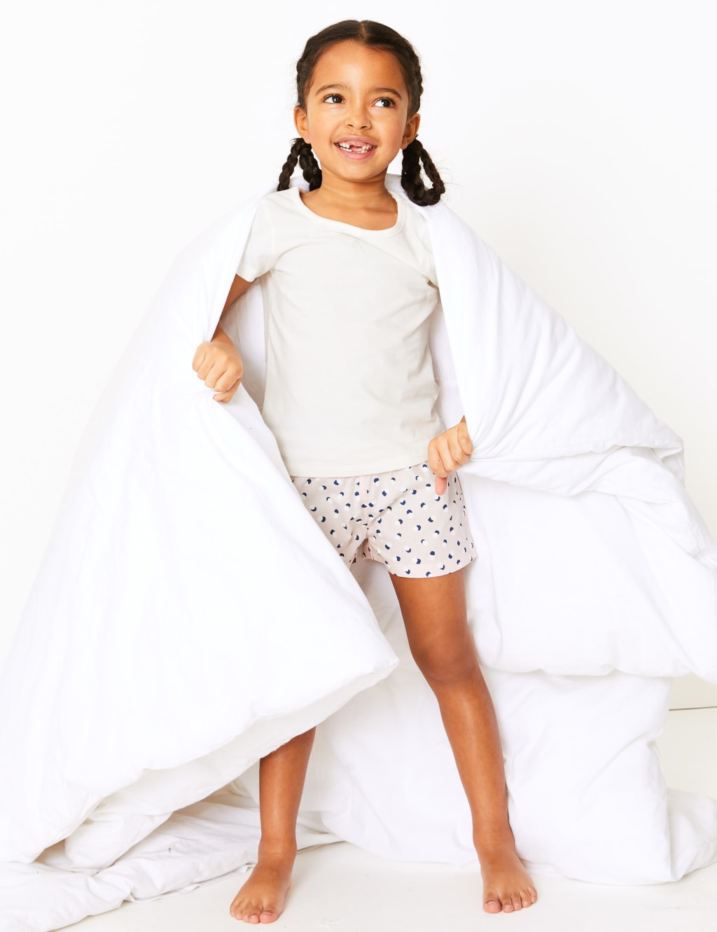 2 Pack Floral Short Pyjama Sets (1-7 Yrs) 3 of 6