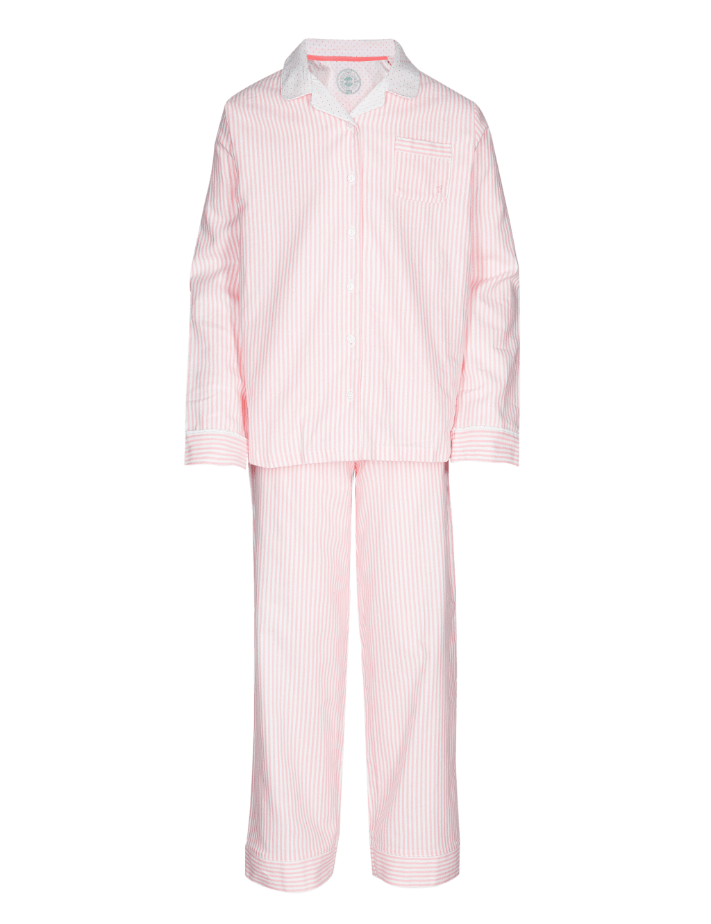 Pure Cotton Striped Pyjamas 2 of 6