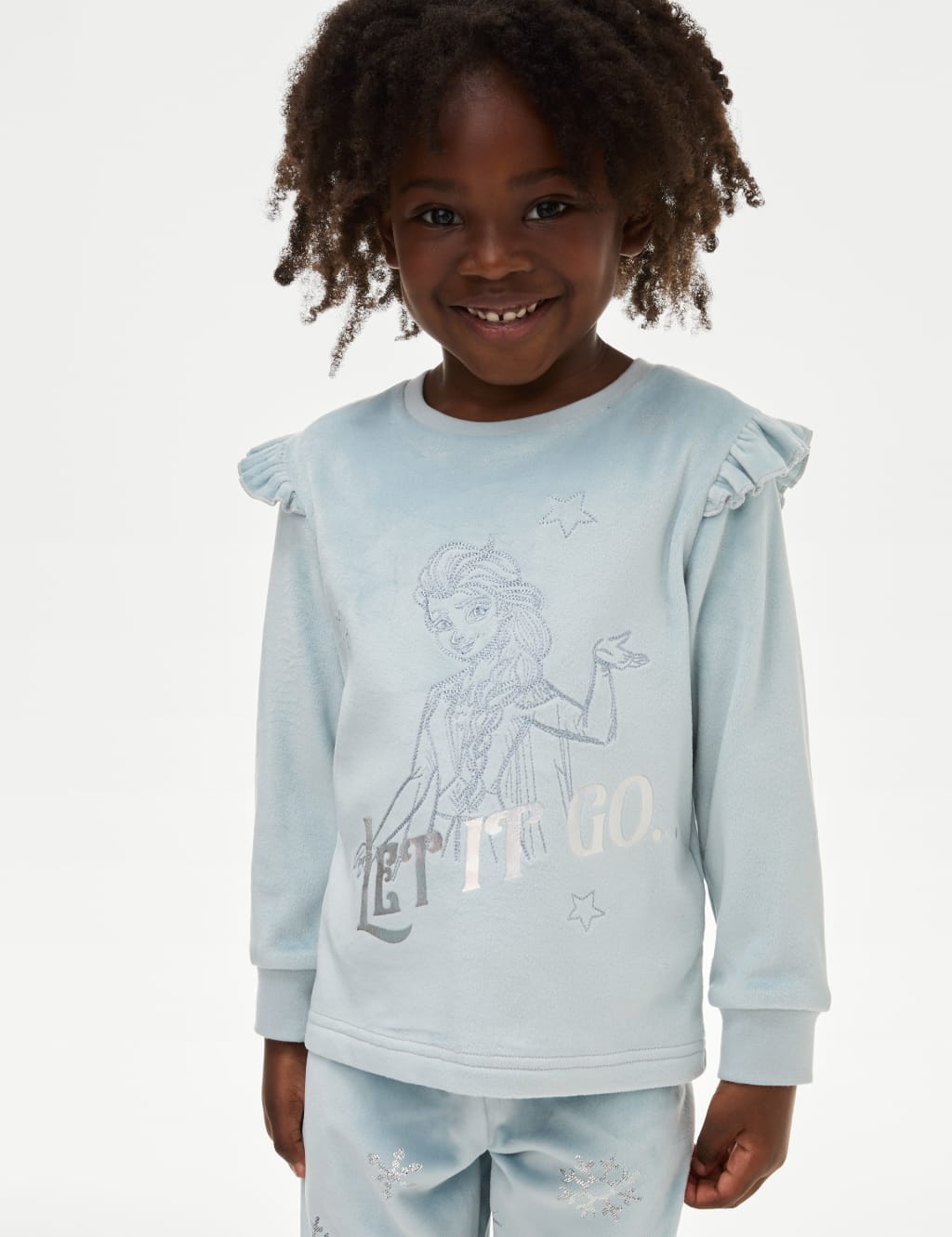 Frozen Velour Pyjamas 2 8 Yrs M S Collection M S