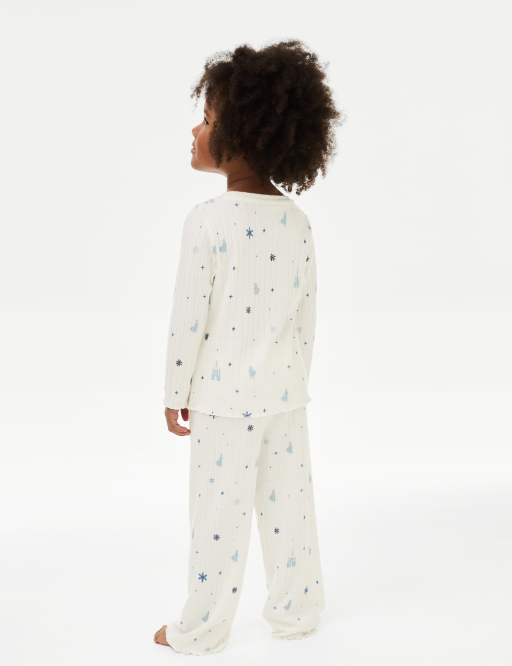 Disney Frozen Cosy Ribbed Pyjamas 2 8 Yrs M S Collection M S