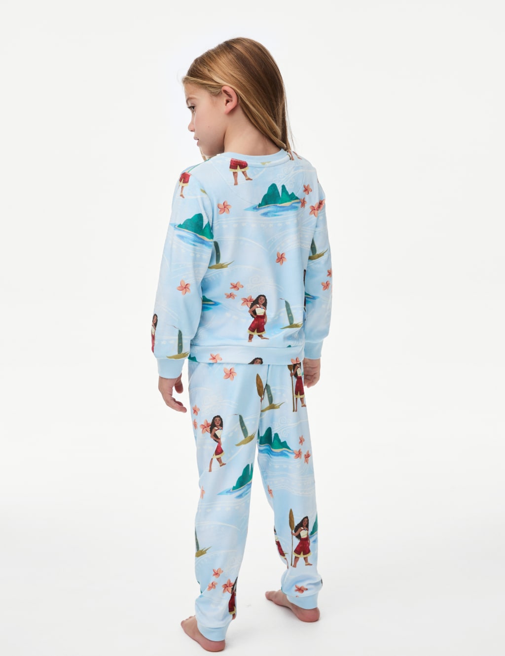 Disney Princess Moana™ Velour Pyjamas (2-8 Yrs) 3 of 5