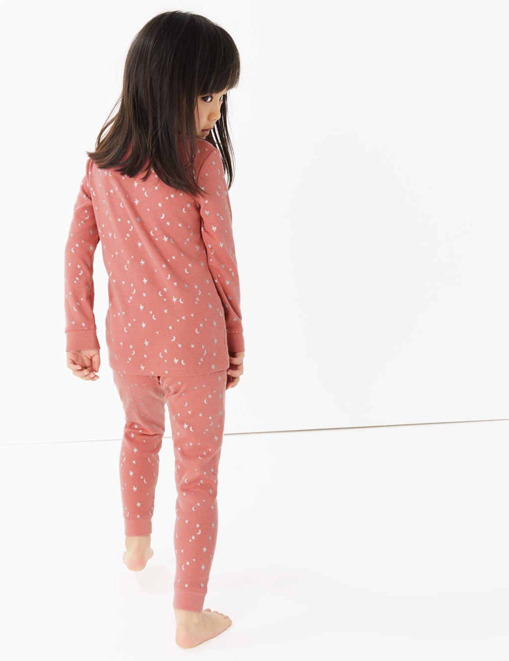 2 Pack Cotton Cat Print Pyjama Sets (1-7 Years) 5 of 6