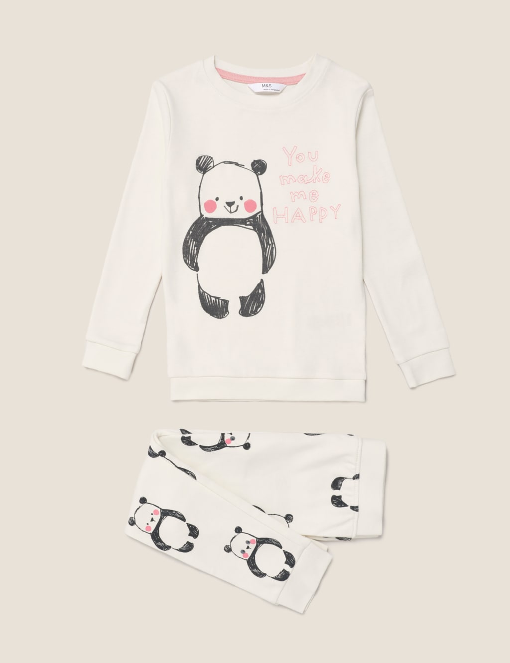 M and s panda pyjamas on sale