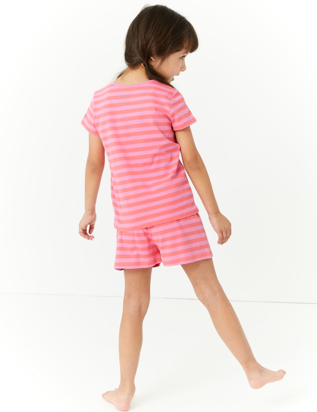 3 Pack Cotton Striped Short Pyjama Sets (1-7 Yrs) 5 of 6