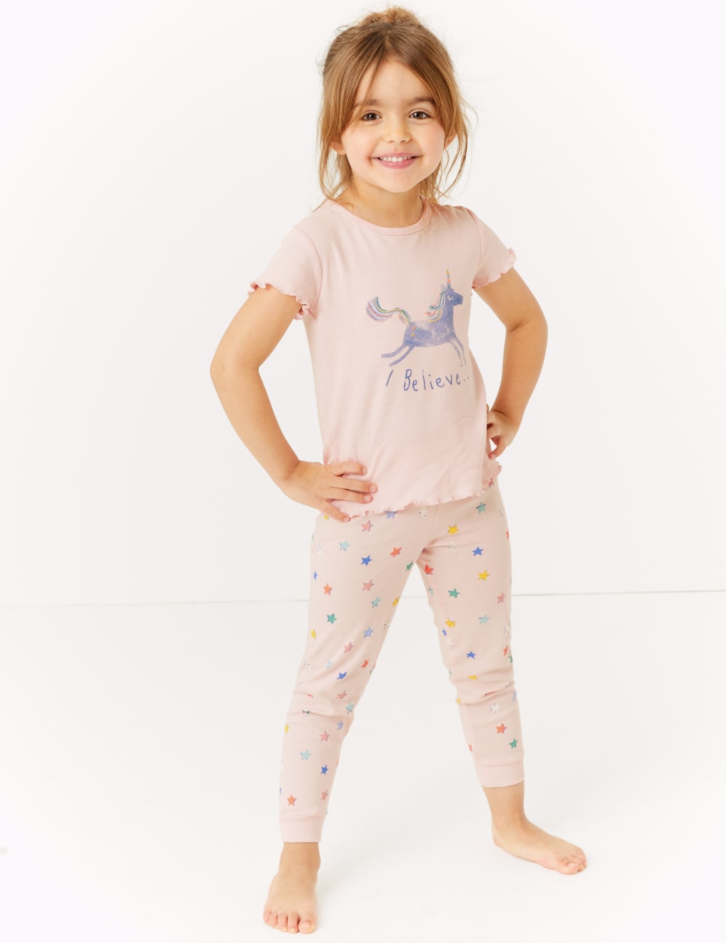 2 Pack Pure Cotton Unicorn Pyjama Sets (1-7 Yrs) 3 of 6