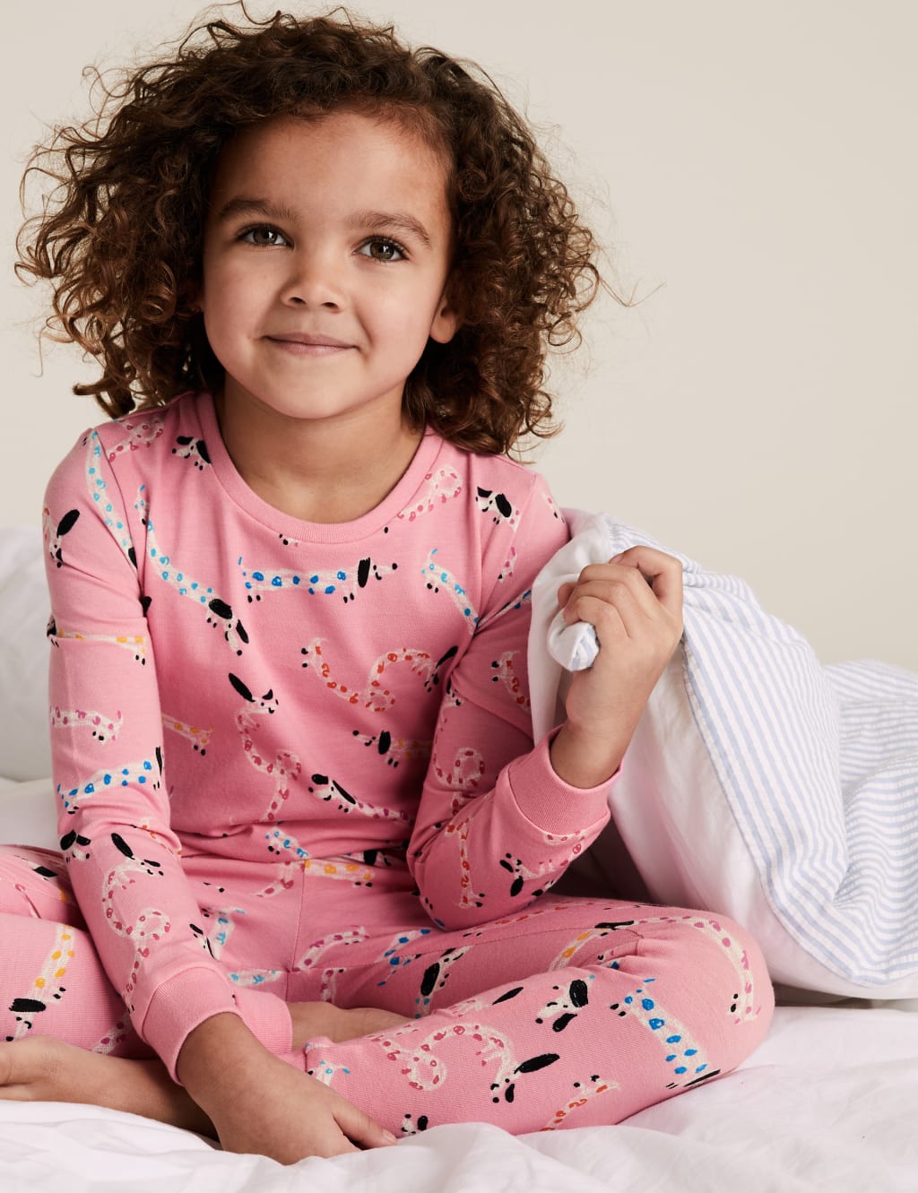 Cotton Dog Pyjama Set (1-7 Yrs) 1 of 4