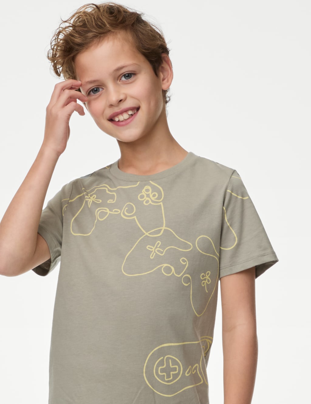 Pure Cotton Gaming Pyjamas (7-14 Yrs) 3 of 6