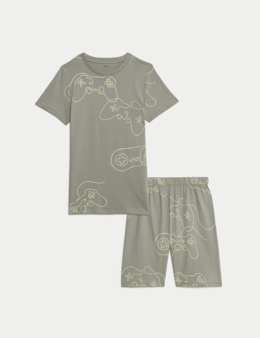 Pure Cotton Gaming Pyjamas (7-14 Yrs) 2 of 6