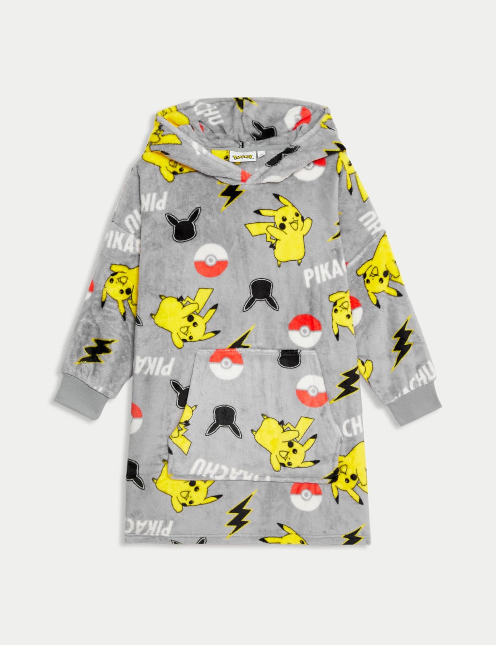 Pokemon Oversized Fleece Hoodie 7 16 Yrs M S Collection M S
