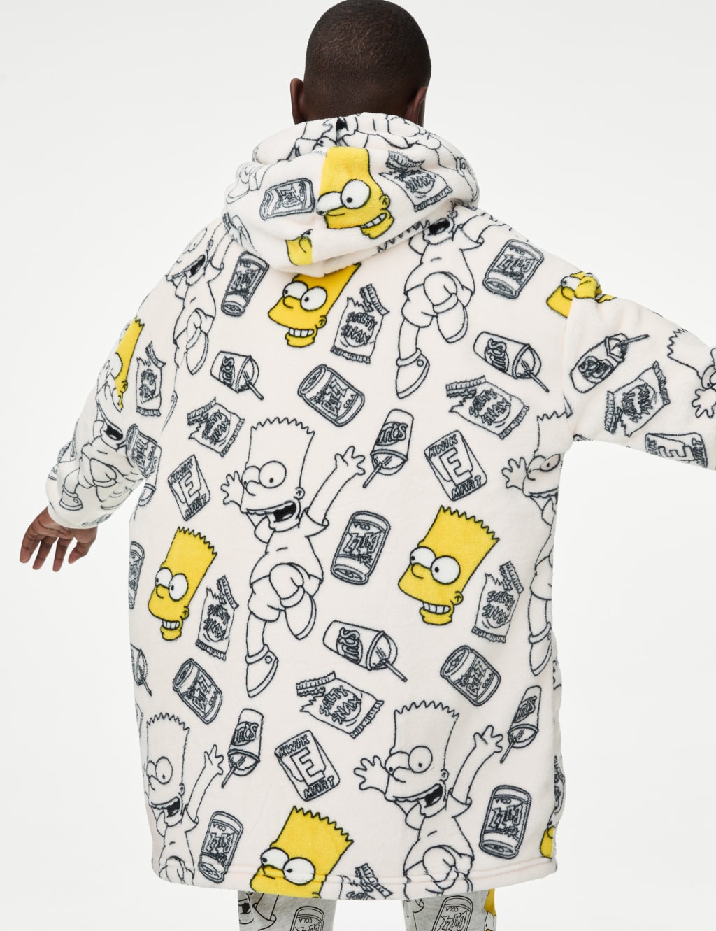 The Simpsons Fleece Hoodie 7 16 Yrs