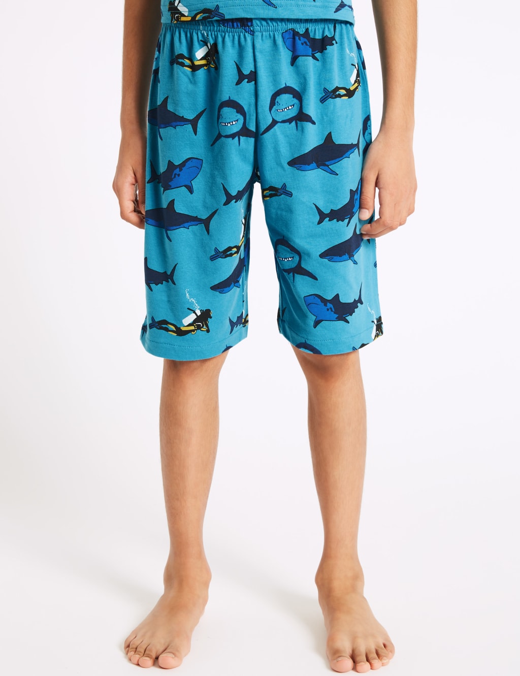 3 Pack Shark Pyjamas (3-16 Years) 7 of 7