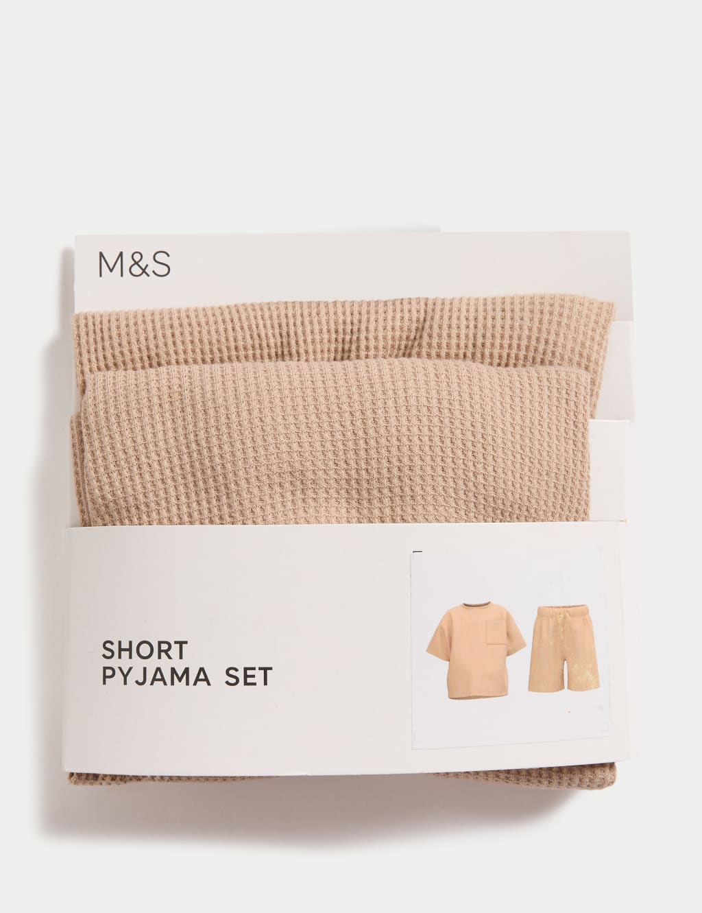 Cotton Blend Waffle Pyjamas (12 Mths-16 Yrs) 2 of 2