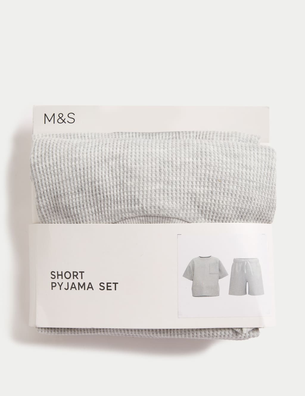 Cotton Blend Waffle Pyjamas (12 Mths-16 Yrs) 2 of 2