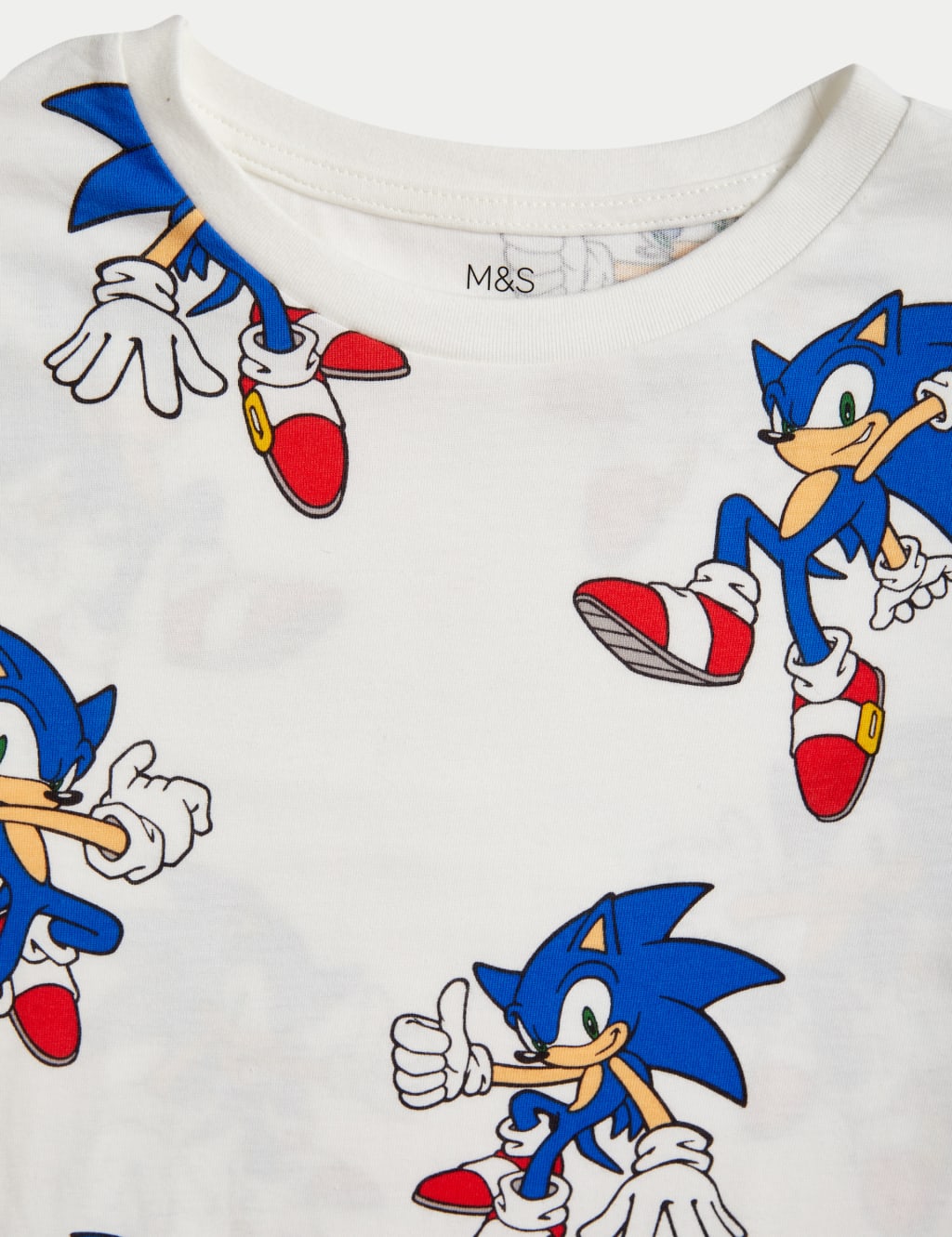 Sonic the Hedgehog Pyjamas 3 14 Yrs M S Collection M S