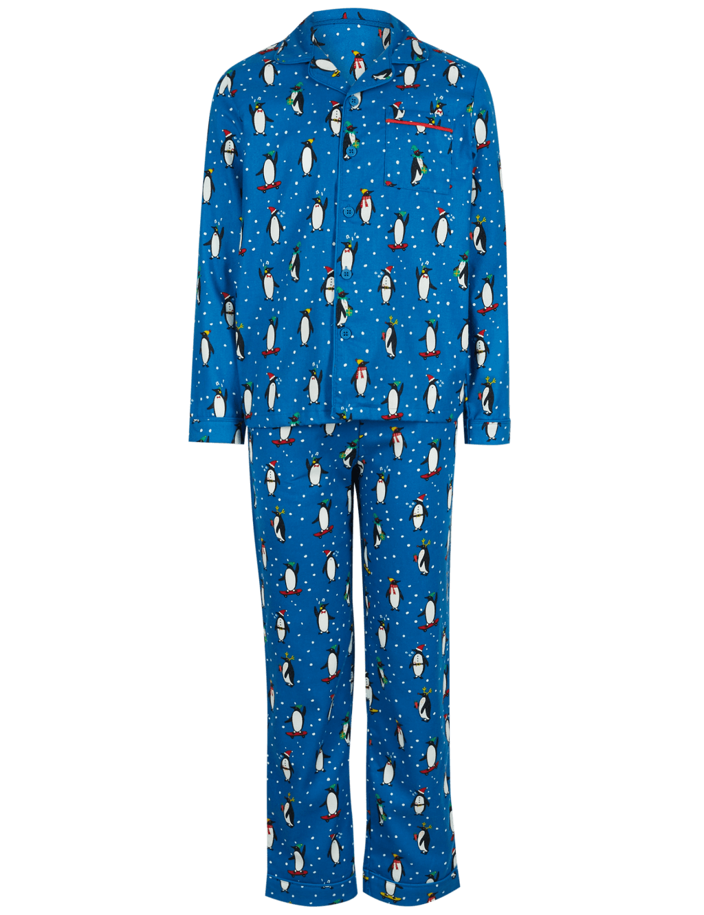 Pure Cotton Penguin Pyjamas (1-16 Years) 6 of 7