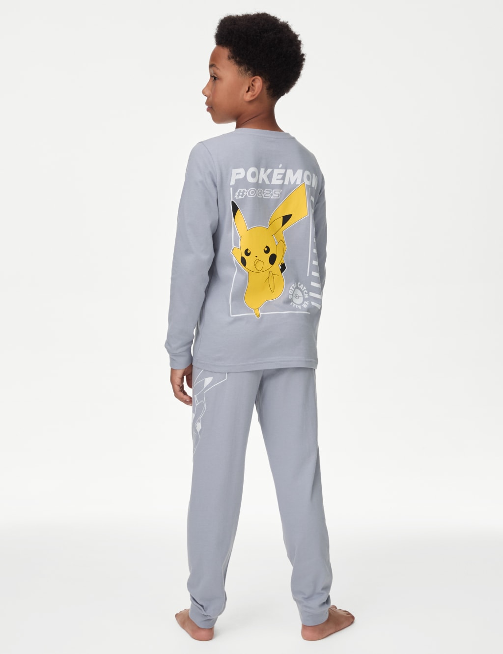 Pure Cotton Pokemon Pyjamas 6 16 Yrs M S Collection M S
