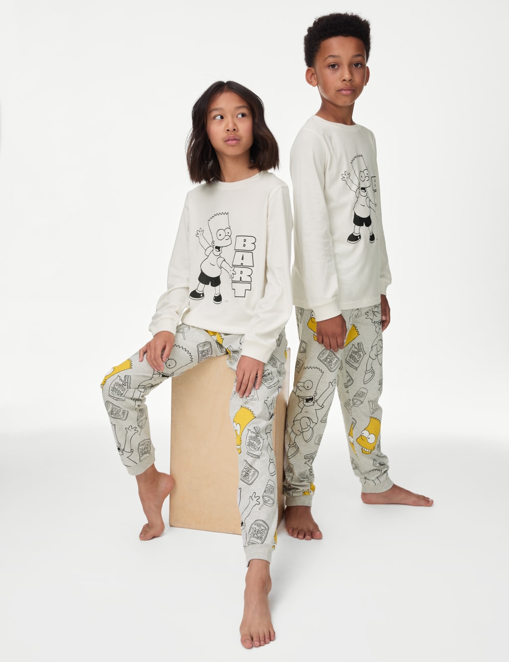 Simpsons pyjamas kids on sale