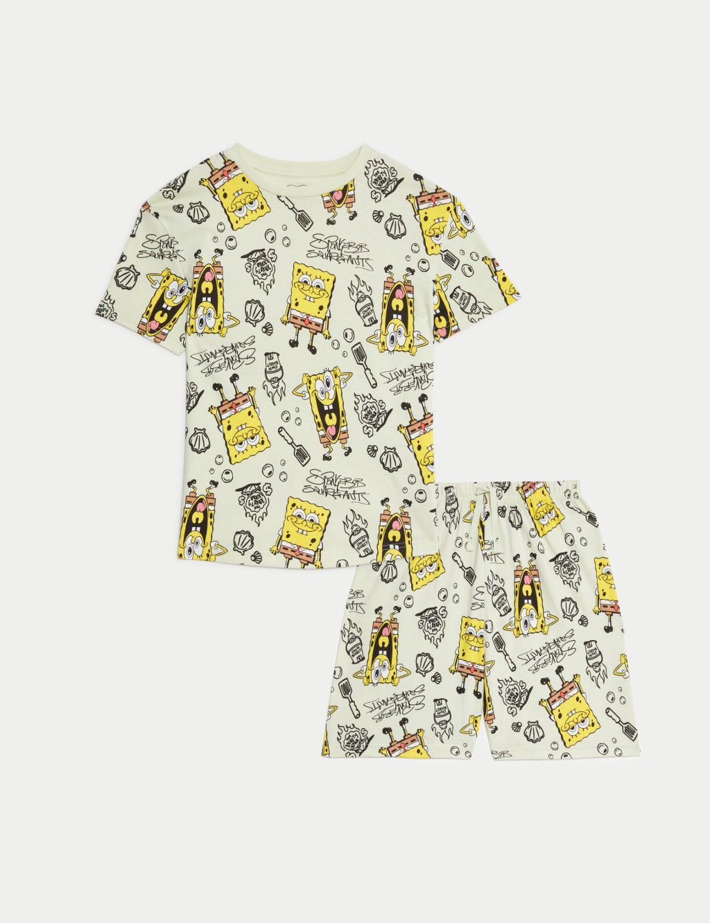 SpongeBob Squarepants™ Short Pyjamas (6-16 Yrs) 2 of 5