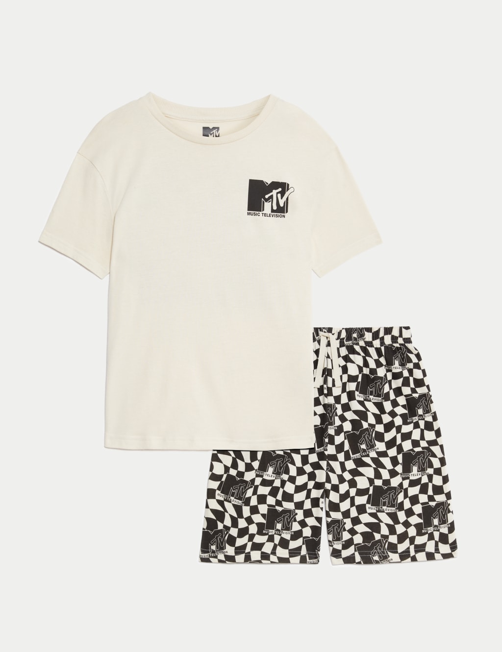 Pure Cotton MTV™ Pyjamas (6-16 Yrs) 2 of 6