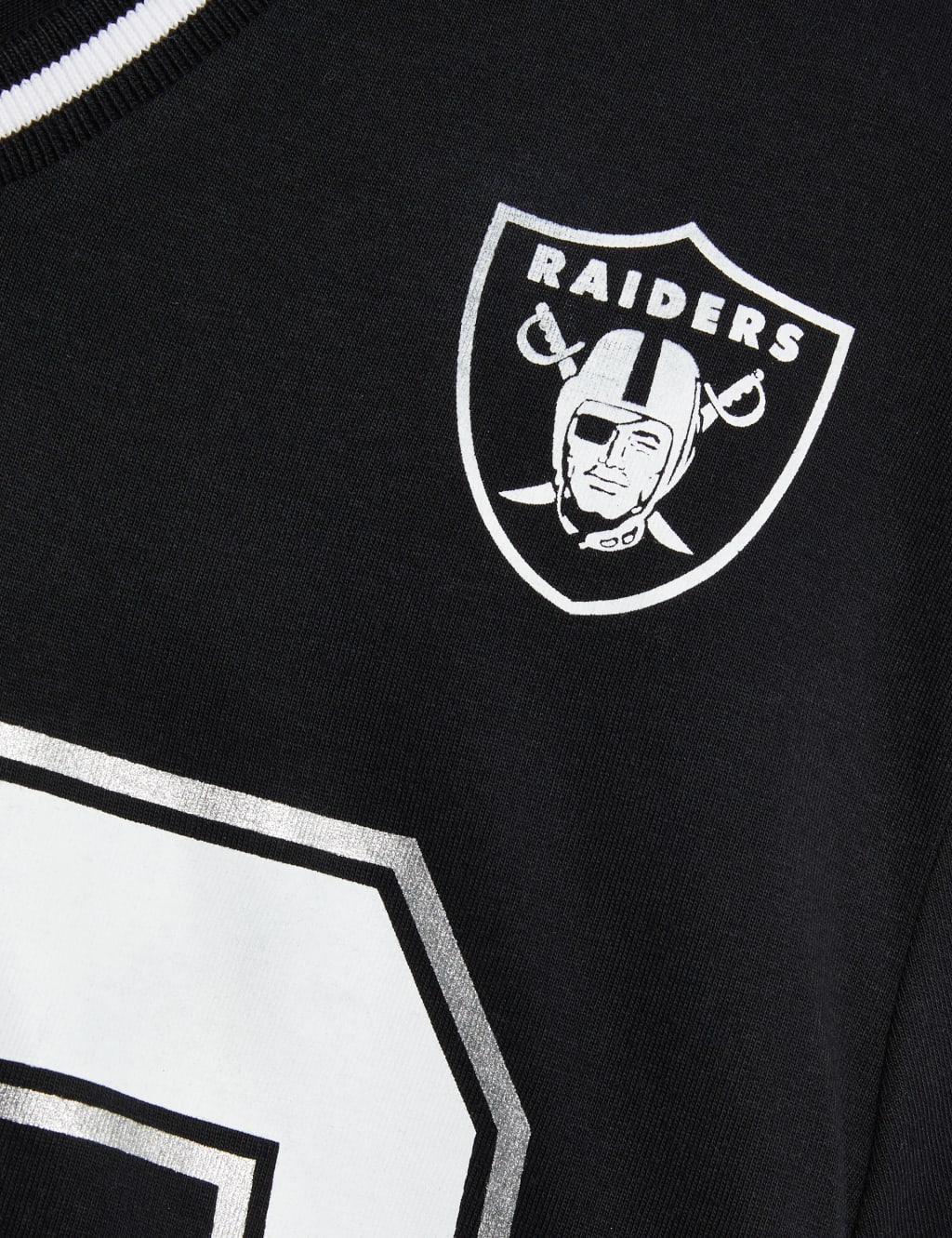 Pure Cotton NFL Raiders Pyjamas (6-16 Yrs) 2 of 2