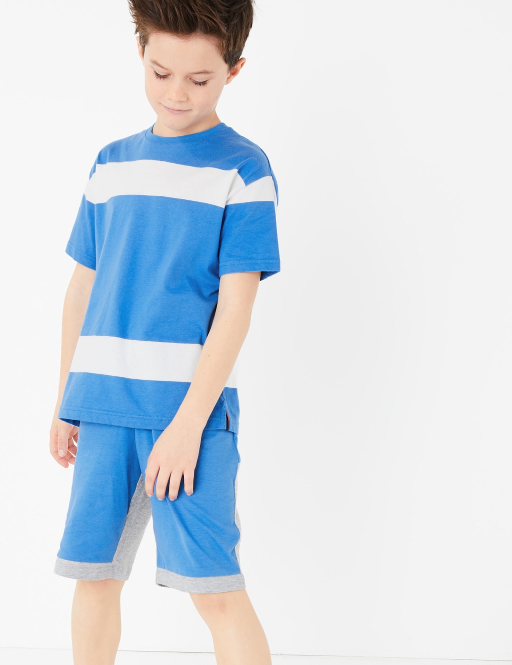 2 Pack Top of my Game Slogan Short Pyjama Sets (6-16 Yrs) 4 of 6