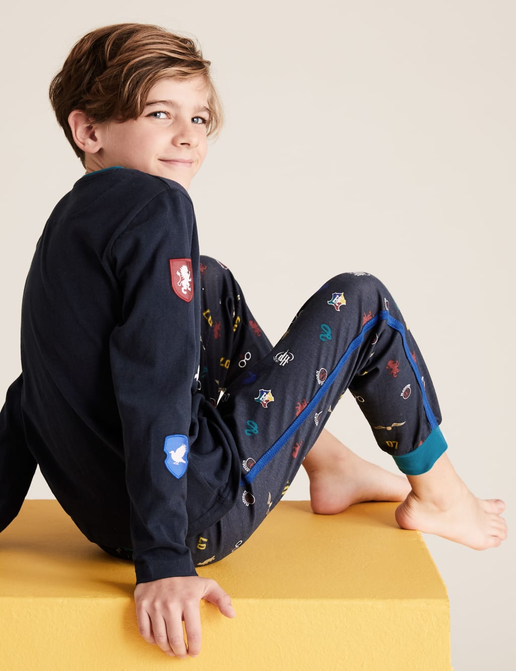 Harry Potter Hogwarts Pyjama Set 6 16 Yrs M S