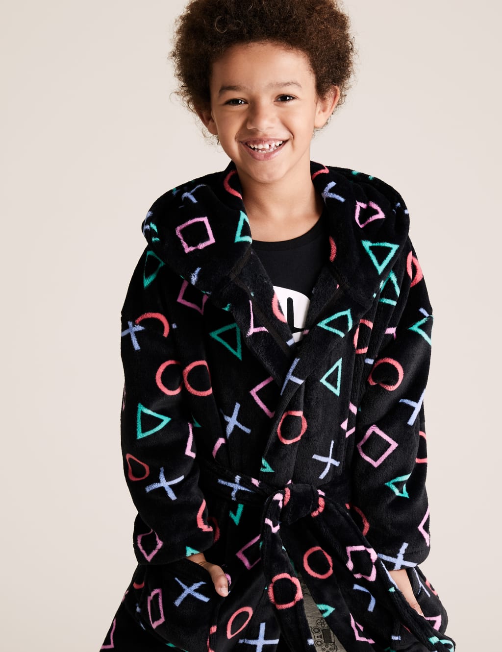 Fleece PlayStation™ Dressing Gown (6-16 Yrs) 3 of 8