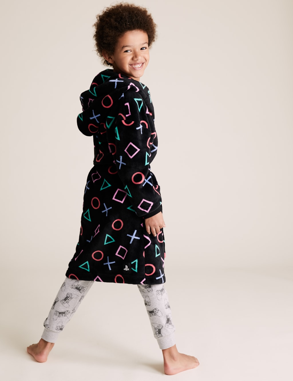 Fleece PlayStation™ Dressing Gown (6-16 Yrs) 4 of 8