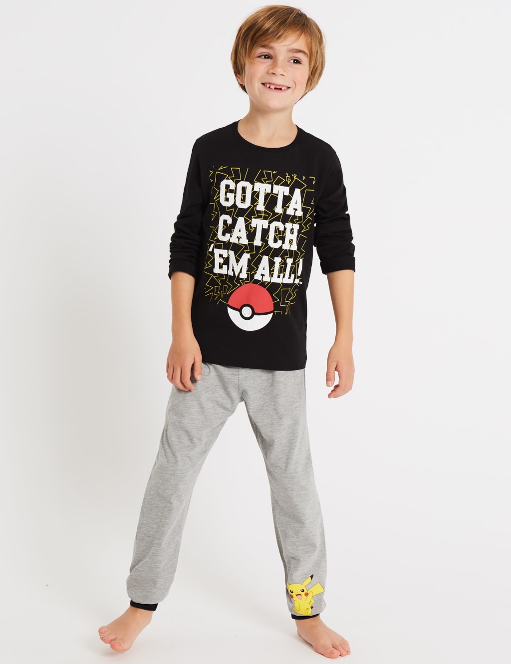 Pure Cotton Pokemon Pyjamas 5 14 Years M S