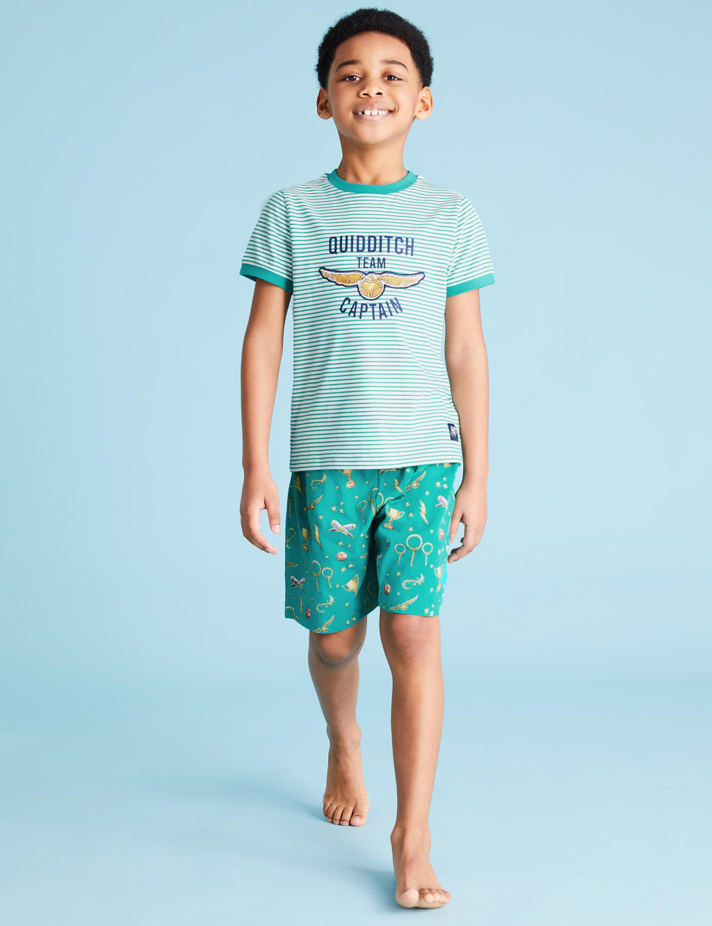 Harry Potter™ Quidditch Short Pyjama Set (6-16 Yrs) 4 of 7