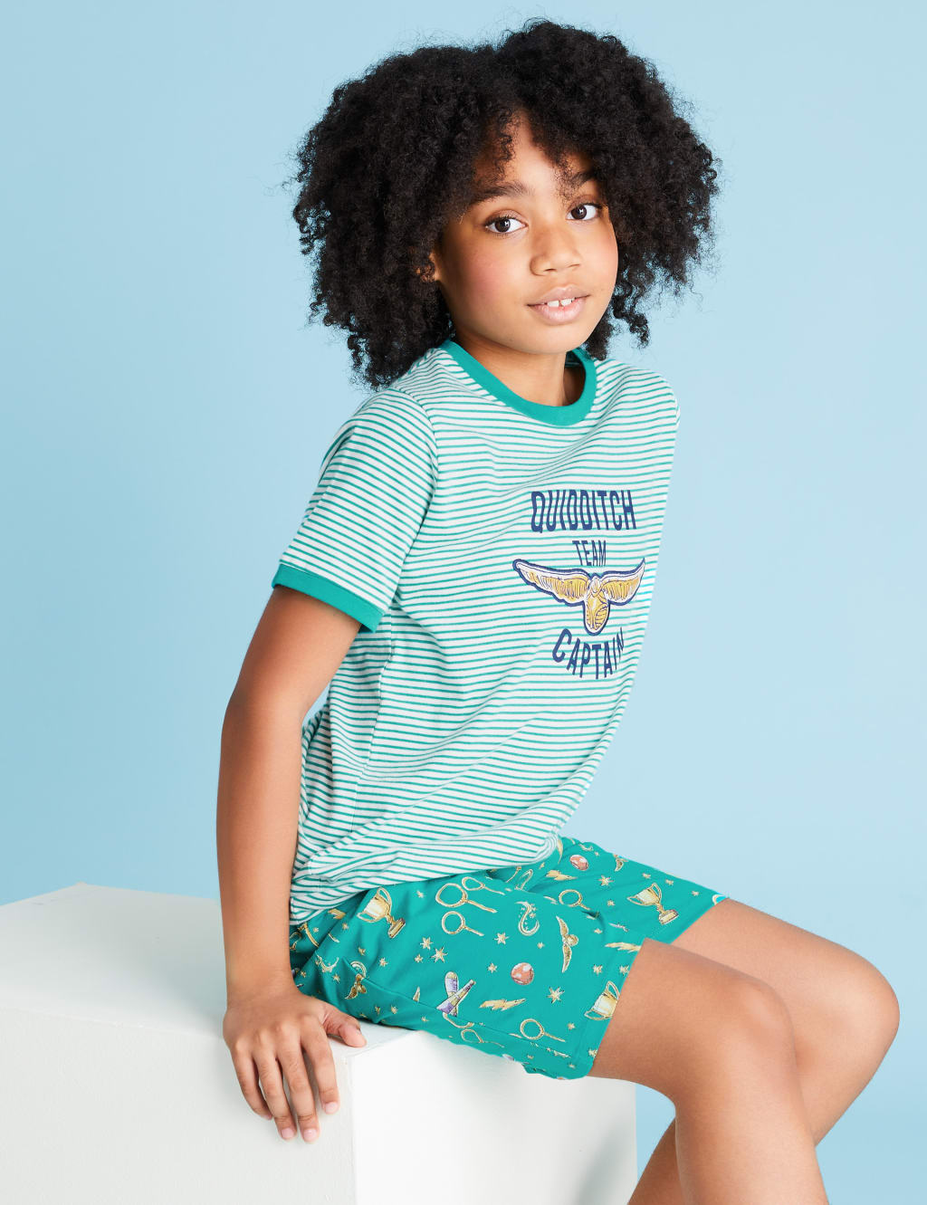 Harry Potter™ Quidditch Short Pyjama Set (6-16 Yrs) 5 of 7