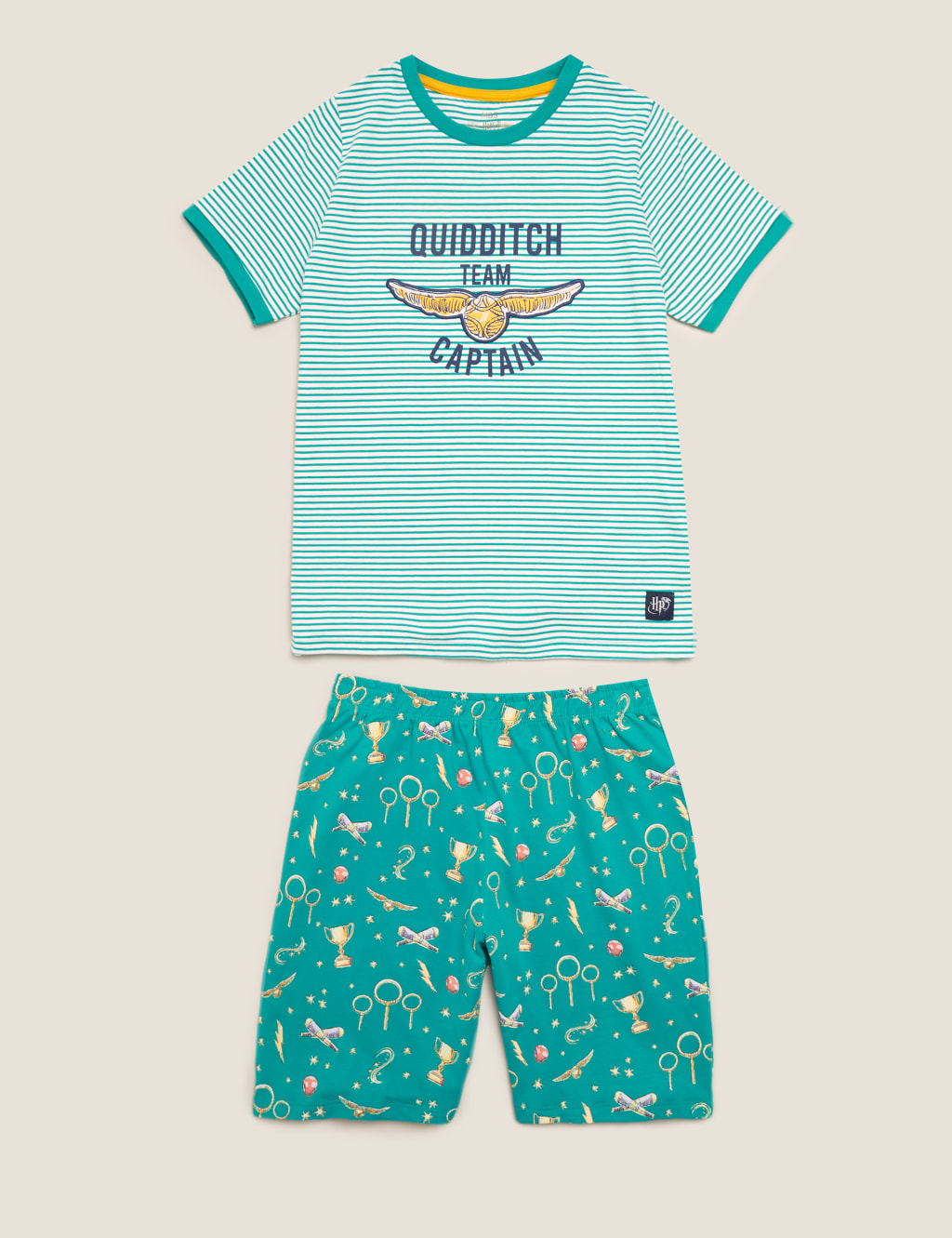 Harry Potter™ Quidditch Short Pyjama Set (6-16 Yrs) 2 of 7
