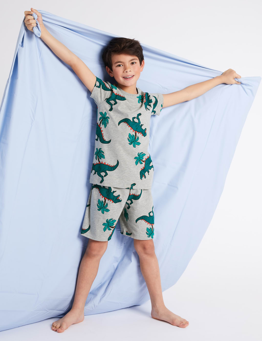 Dinosaur Print Short Pyjamas 3 16 Years M S