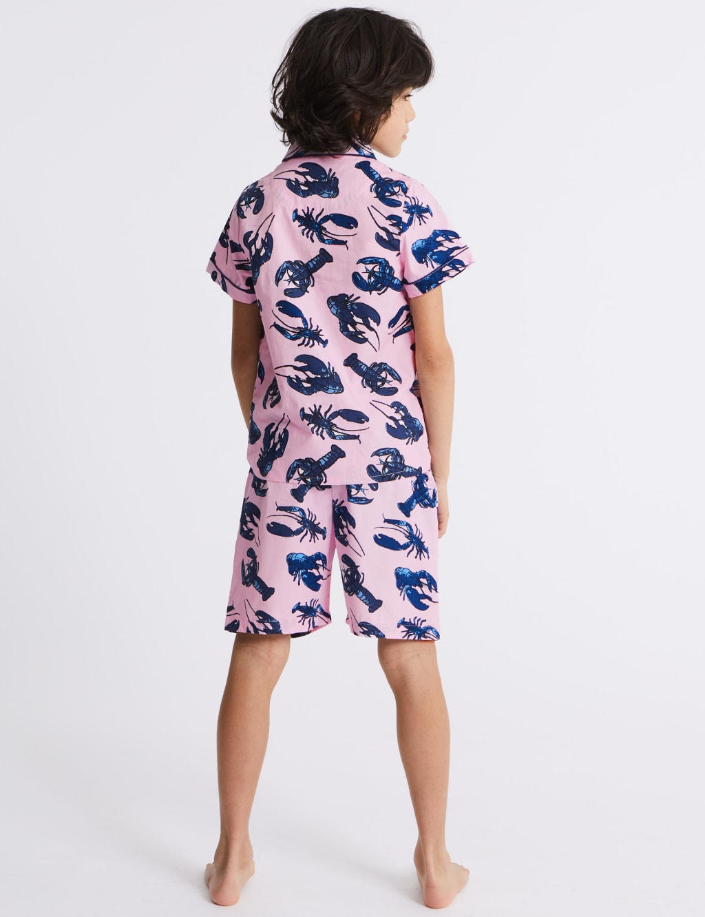 Pure Cotton Lobster Short Pyjamas (3-16 Years) 3 of 4