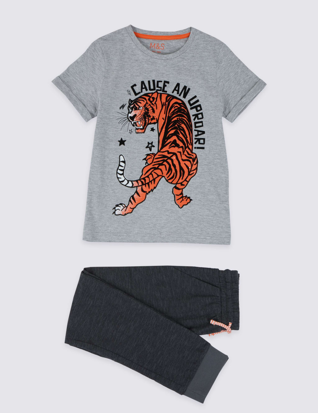 Cause An Uproar Tiger Pyjama Set (3-16 Years) 2 of 4
