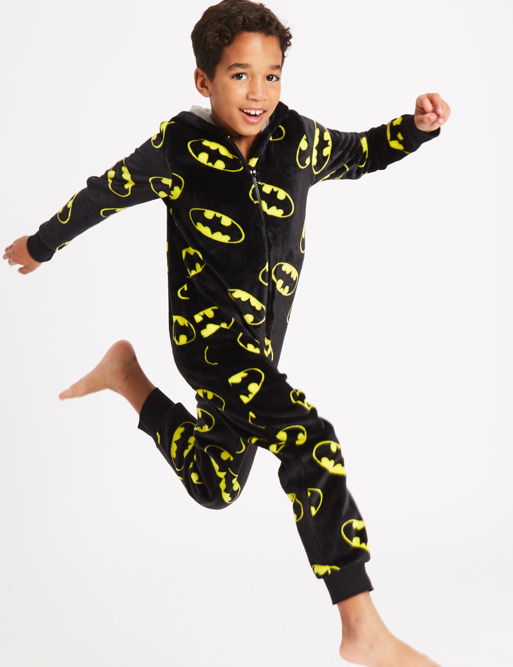 Batman Hooded Onesie 4 16 Years M S