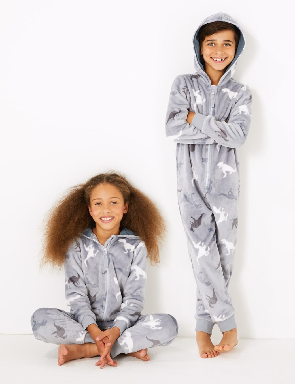Fleece dinosaur pajamas on sale