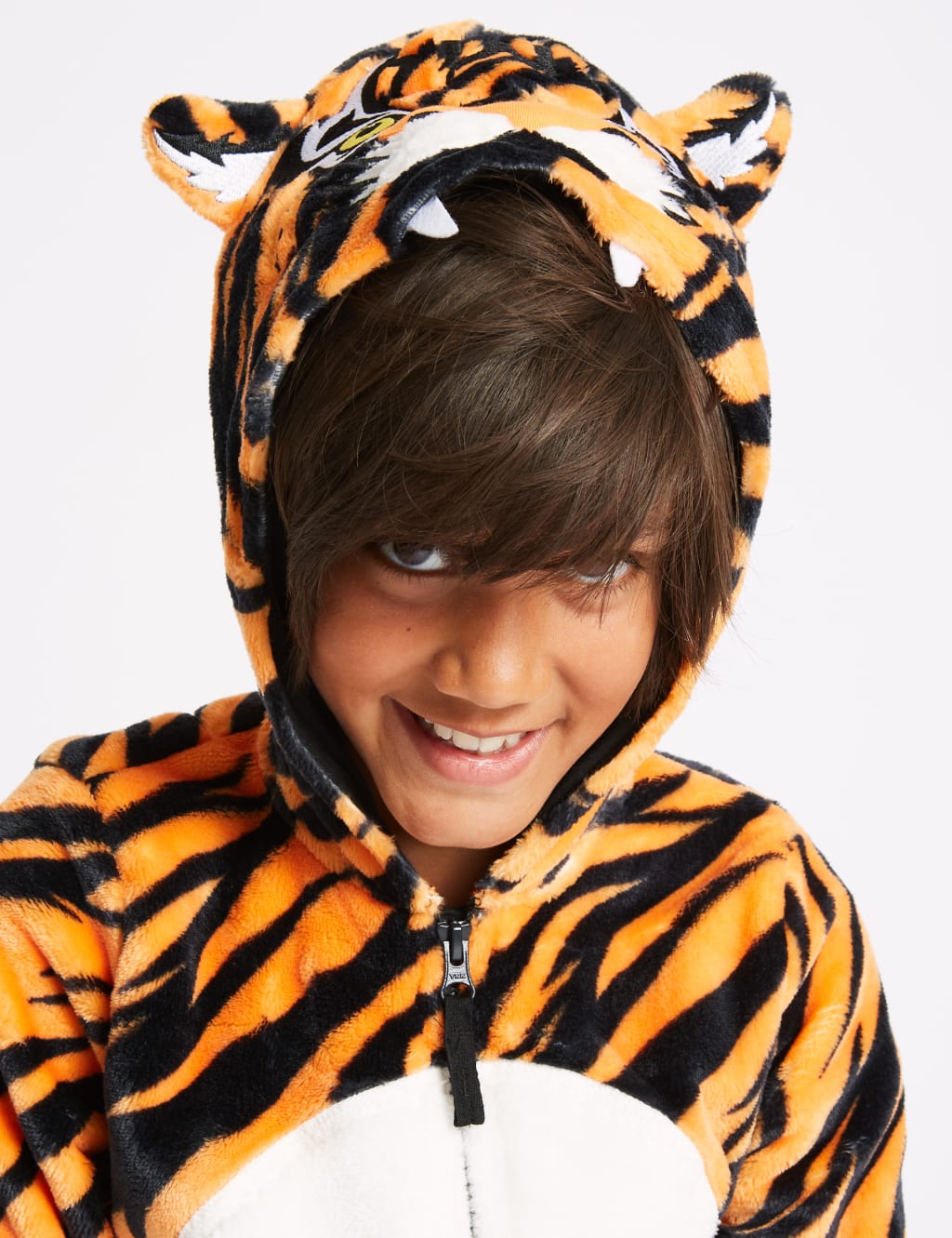 Tiger Hooded Onesie (1-16 Years) 5 of 7