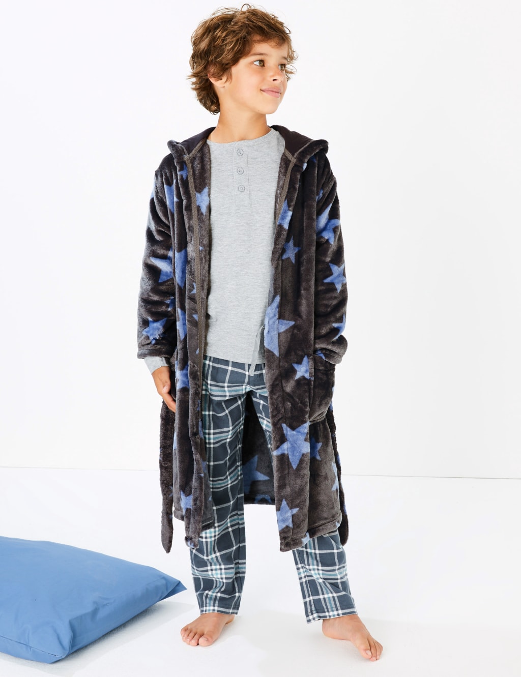 M&s dressing gown kids discount