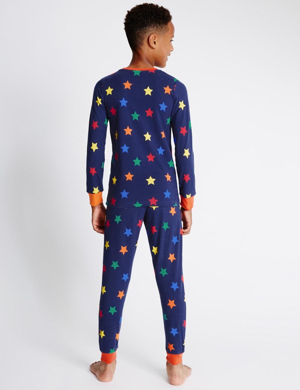 Skinny Fit Star Print Pyjamas 1 16 Years M S