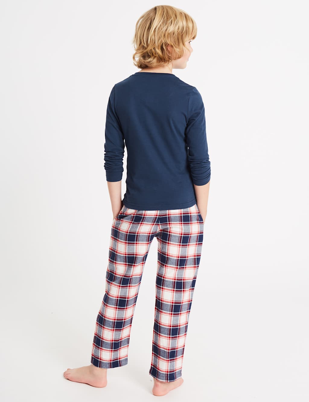 2 Pack Long Sleeve Pyjamas (3-16 Years) 5 of 8