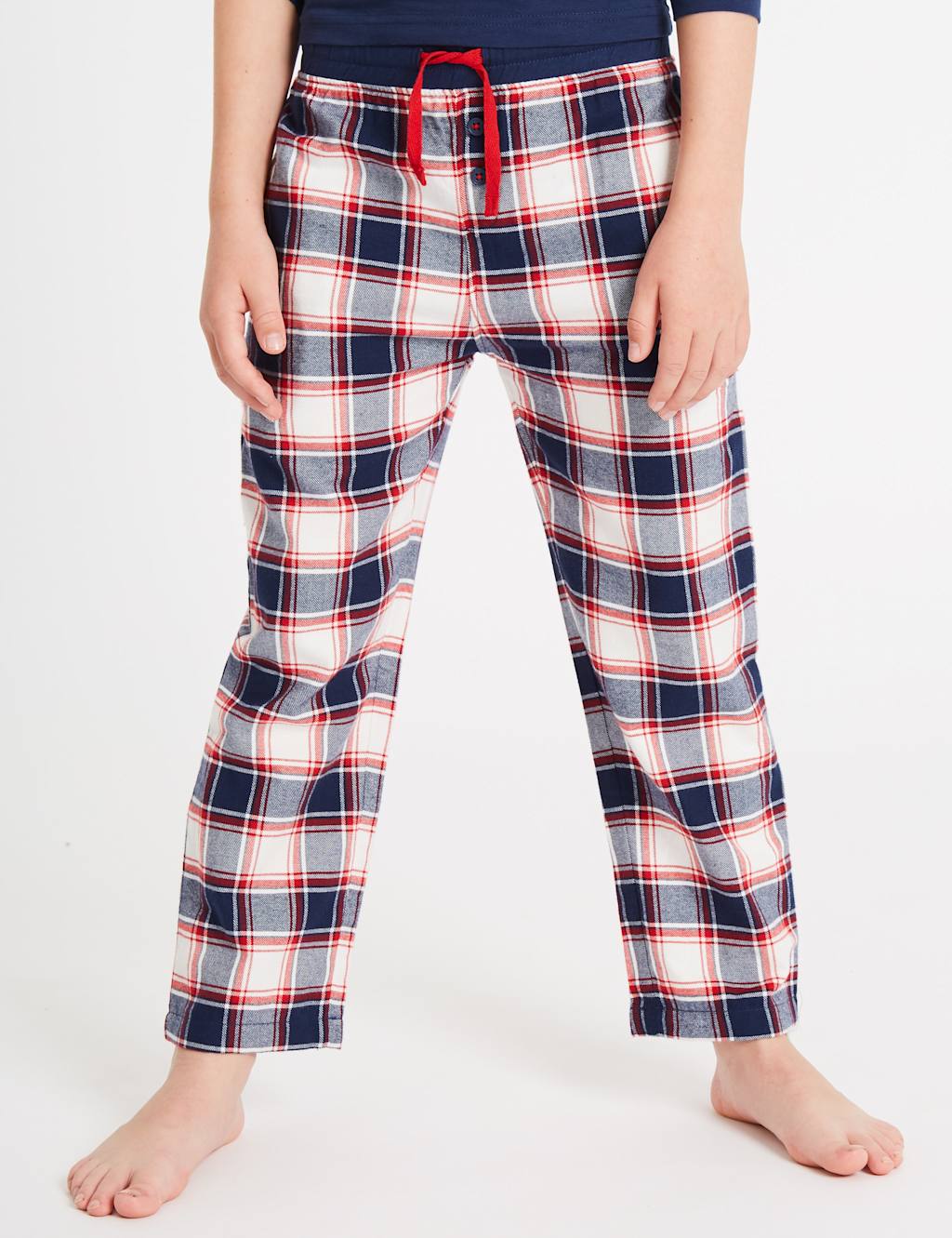 2 Pack Long Sleeve Pyjamas (3-16 Years) 6 of 8
