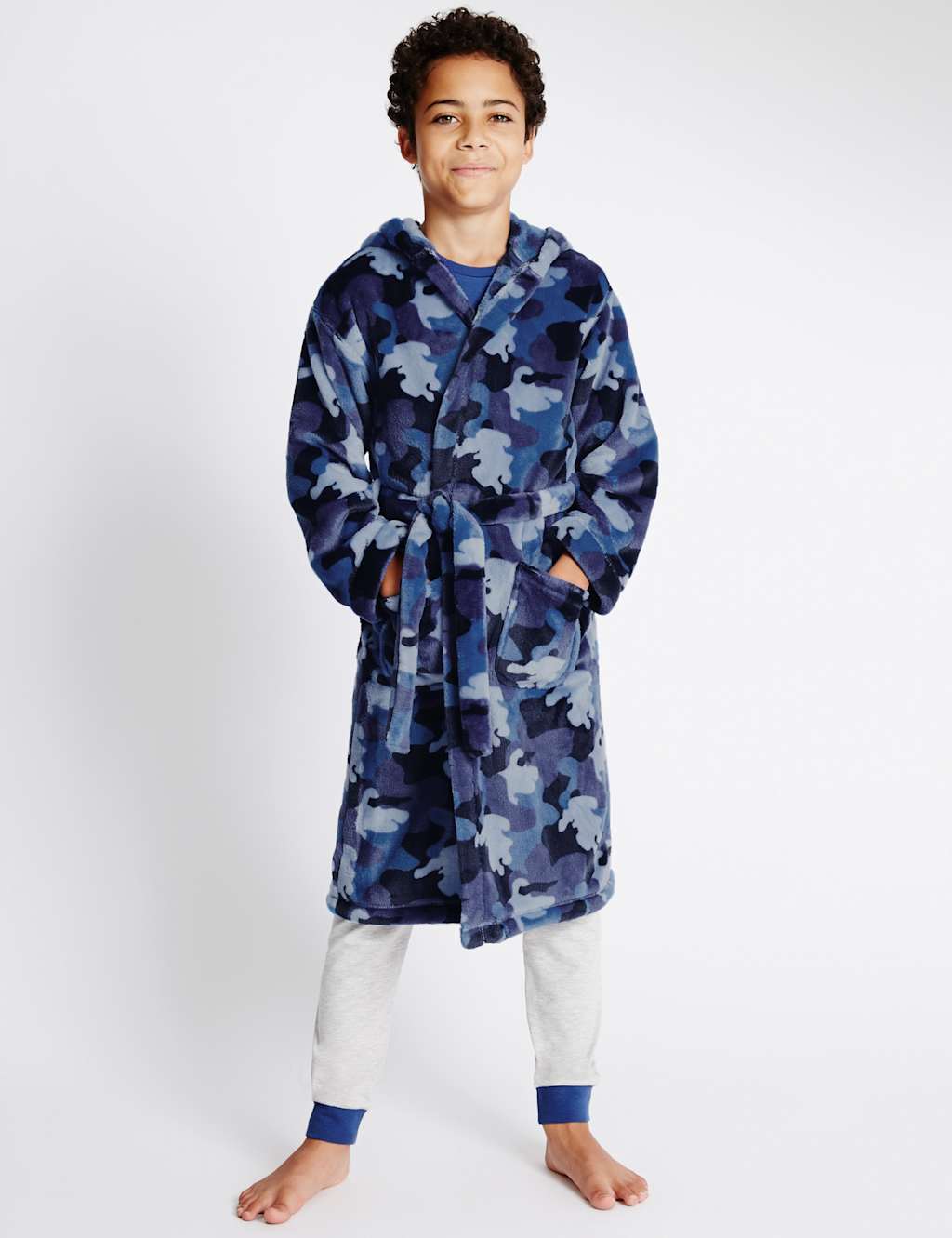 Waist Tie Dressing Gown (1-16 Years) 1 of 5