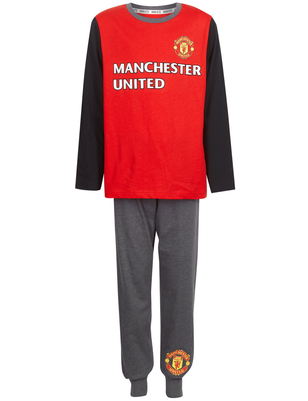 Manchester United Long Sleeve Pyjamas 3 16 Years M S