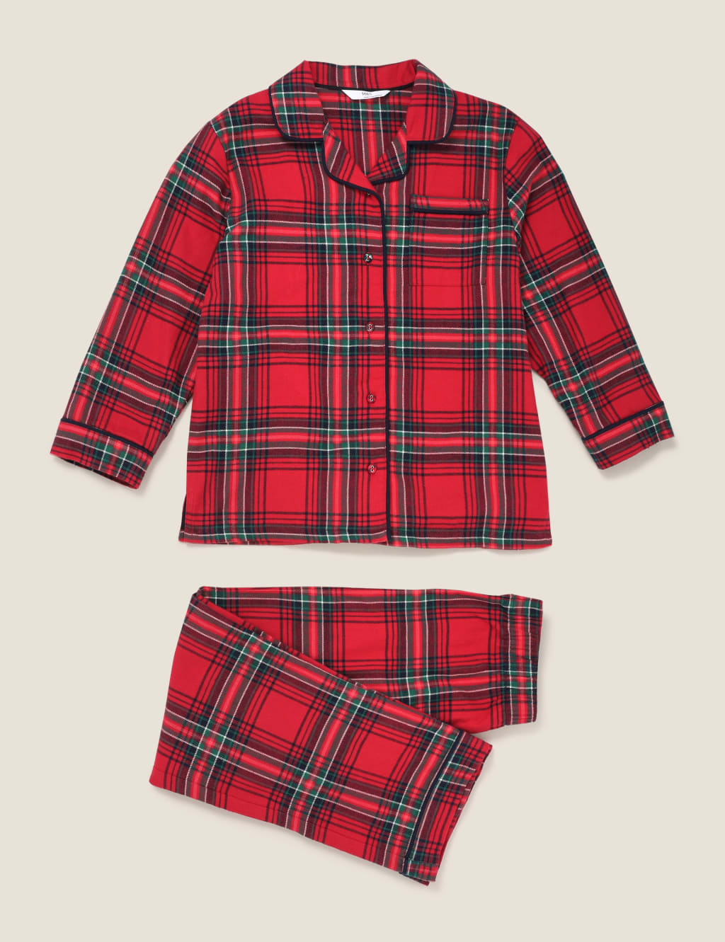 Family check pyjamas outlet