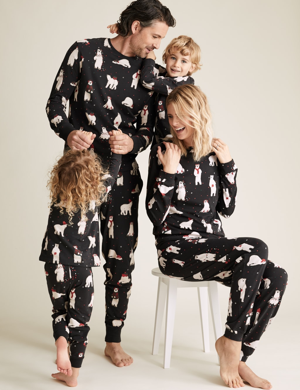 Polar bear pjs m&s sale
