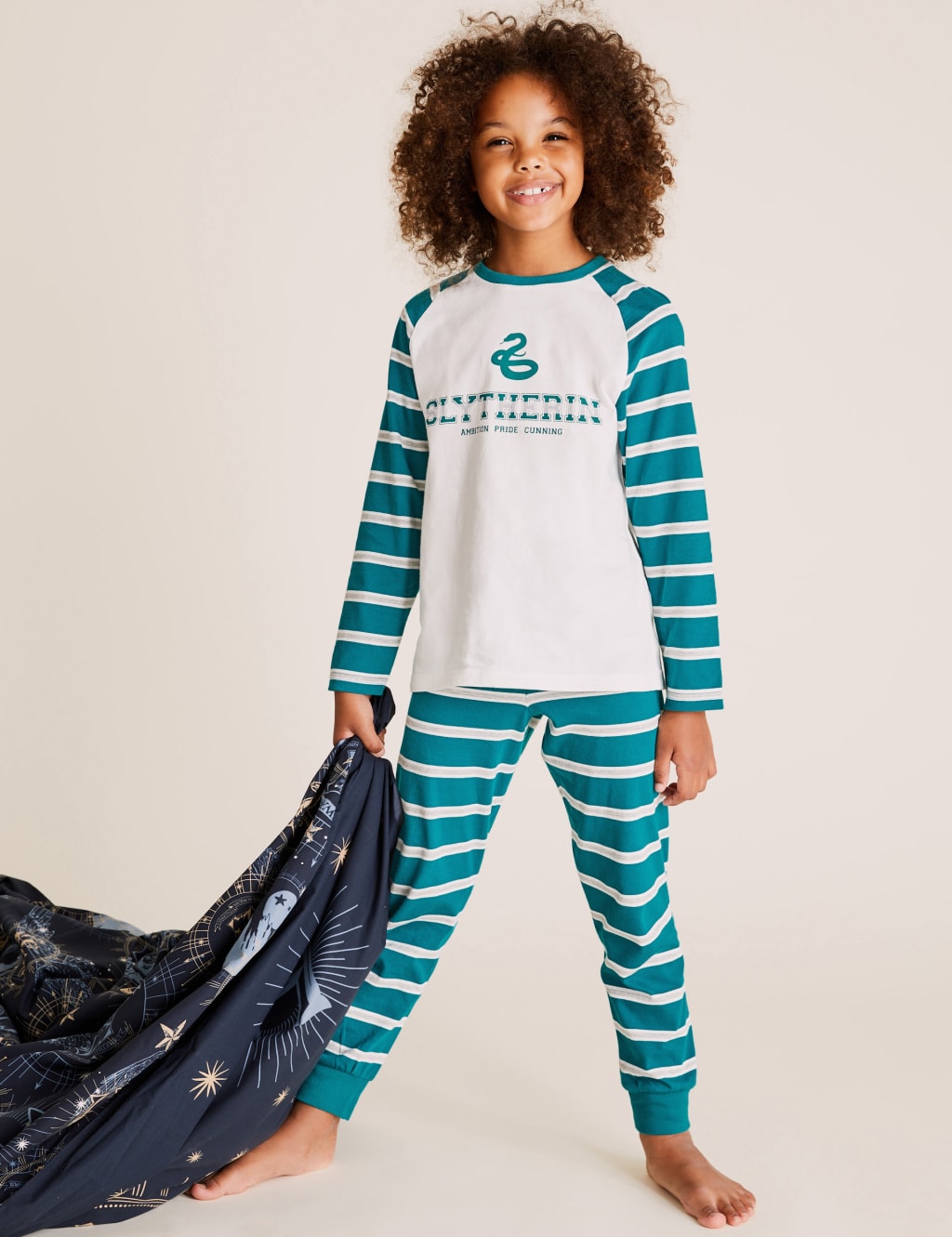 Harry Potter Slytherin Pyjama Set 6 16 Yrs M S
