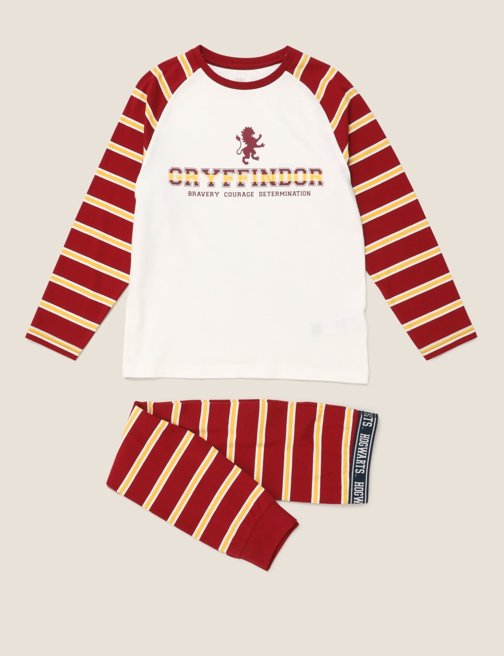Harry Potter Gryffindor Pyjama Set 6 16 Yrs M S