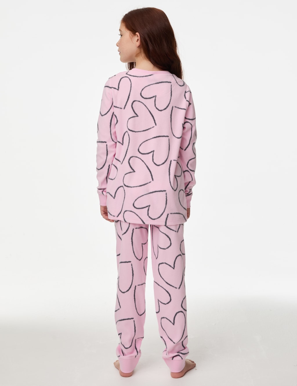 M&s ladies fleece pyjamas store