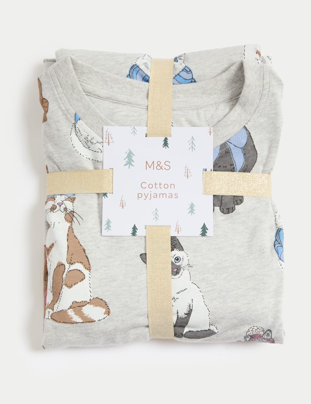 Cat pyjamas m&s top